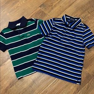 Polo and Lacoste polo shirts